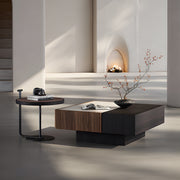 Modern Coffee Table Set Nested Design Living Room Accent Tables